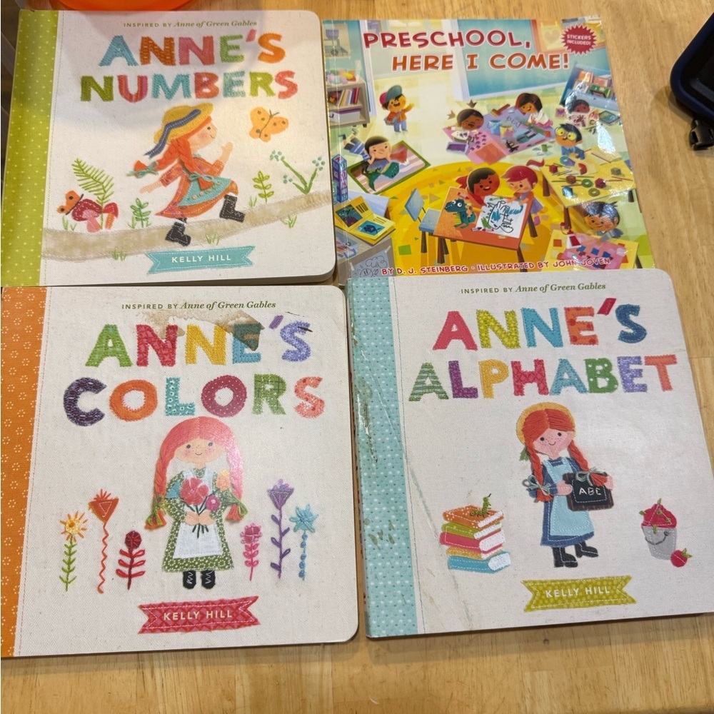 Children's Book Set with Colorful Illustrations